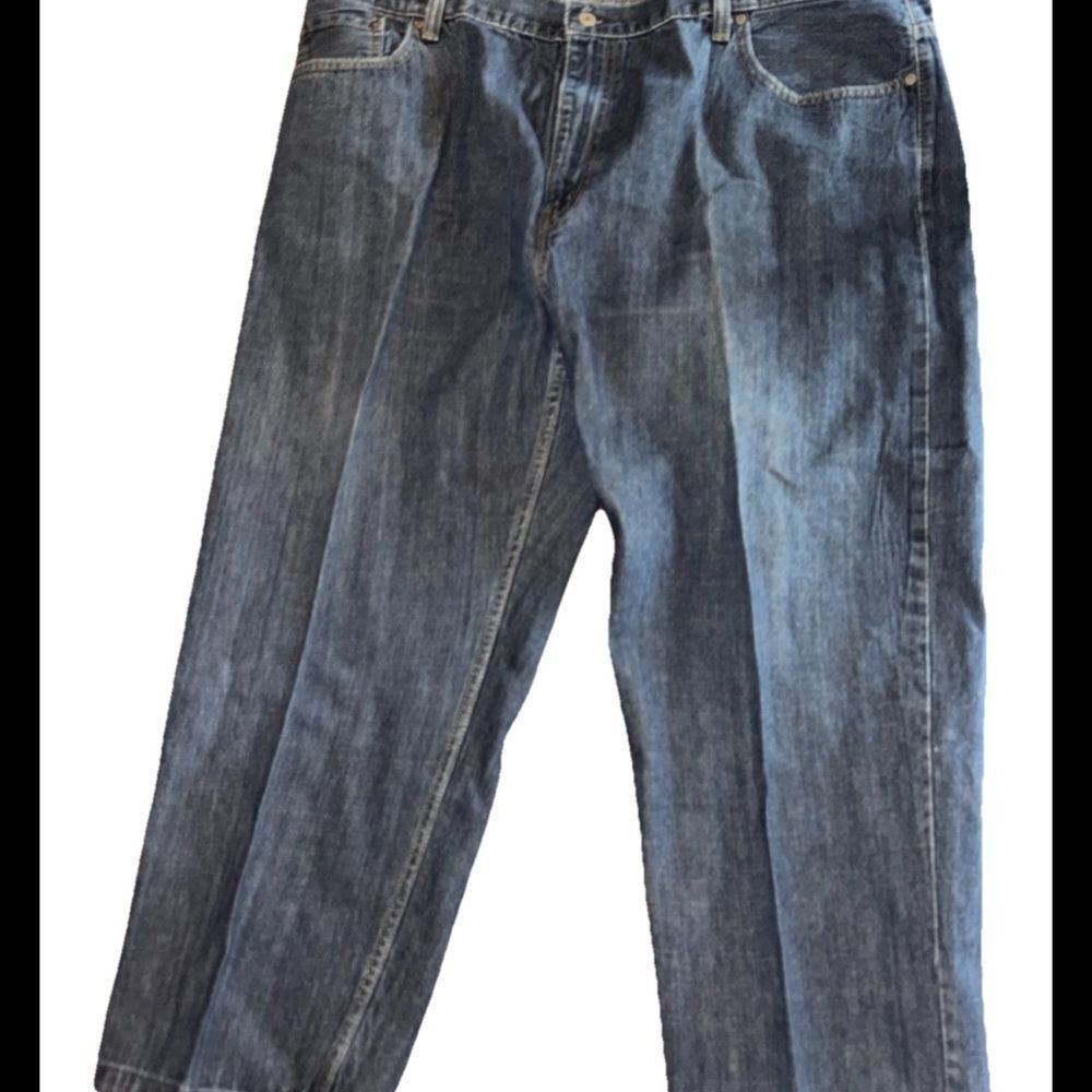 Levi's 559 RELAXED STRAIGHT FIT 44x32 Men's Blue Jeans Red Tab